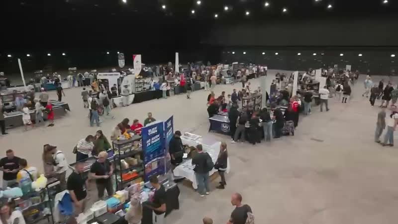 Tables d'exposants à un événement Pocketflex